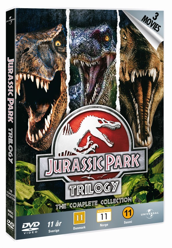 Køb Jurassic Park 1-3 Trilogy Box - The Complete Collection