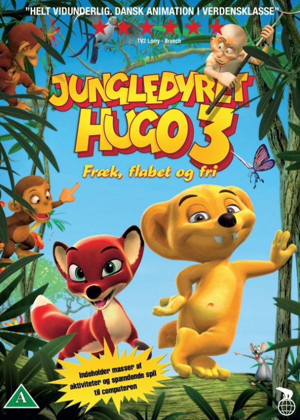 Jungledyret Hugo 3: Fræk, Flabet og Fri