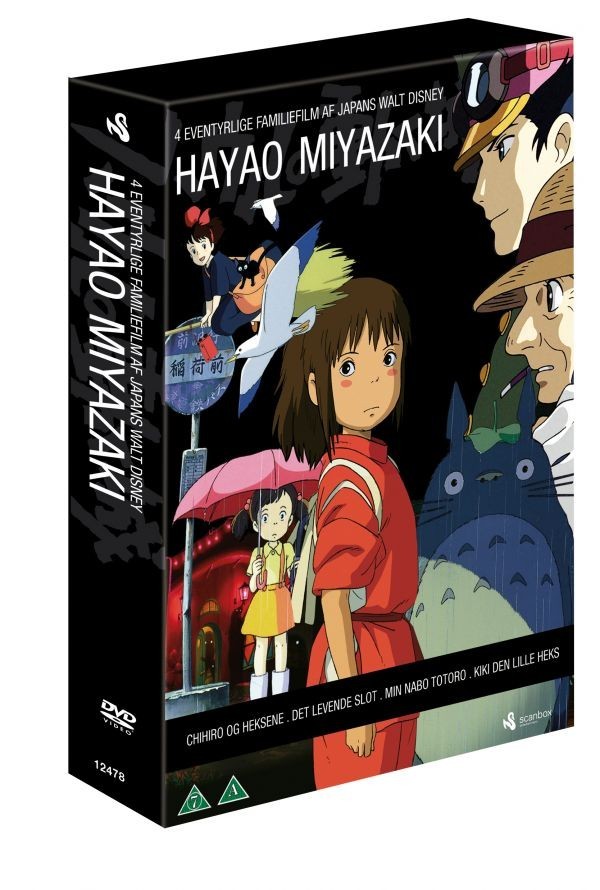 Køb Hayao Miyazaki Box [4-disc]