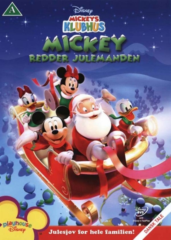 Køb Mickeys Klubhus: Mickey Redder Julemanden