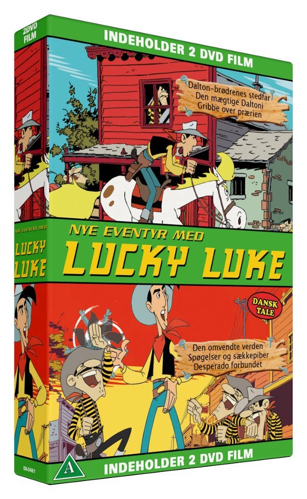 Lucky Luke, 2 disc, grøn