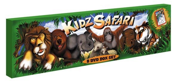 Køb Kidz Safari box - 8 discs