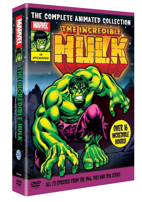 Køb The Incredible Hulk - Den komplette animerede samling