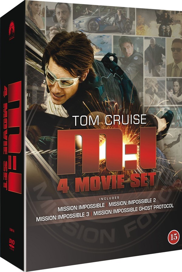 Køb Mission Impossible 1-4 DVD