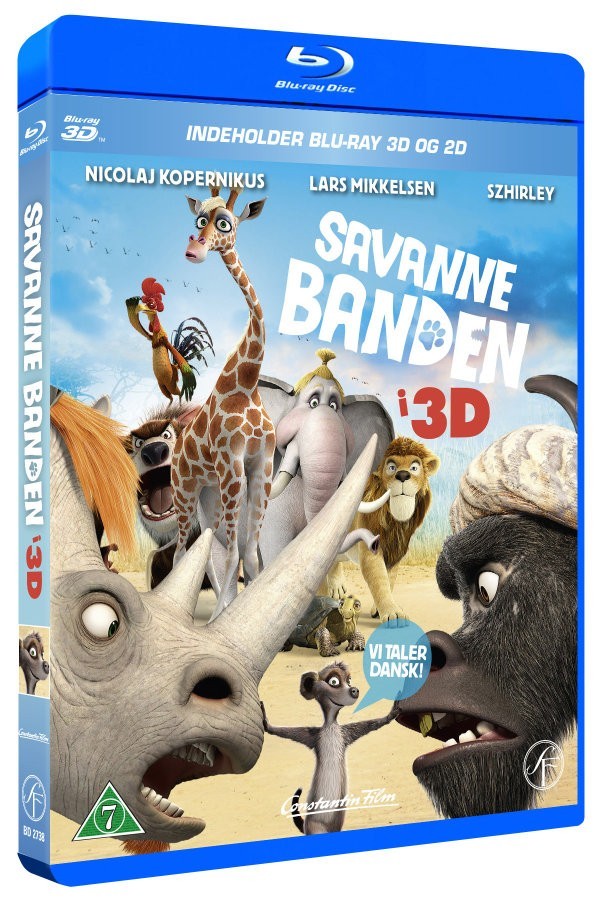 Køb Savanne Banden [BD-3D + BD]