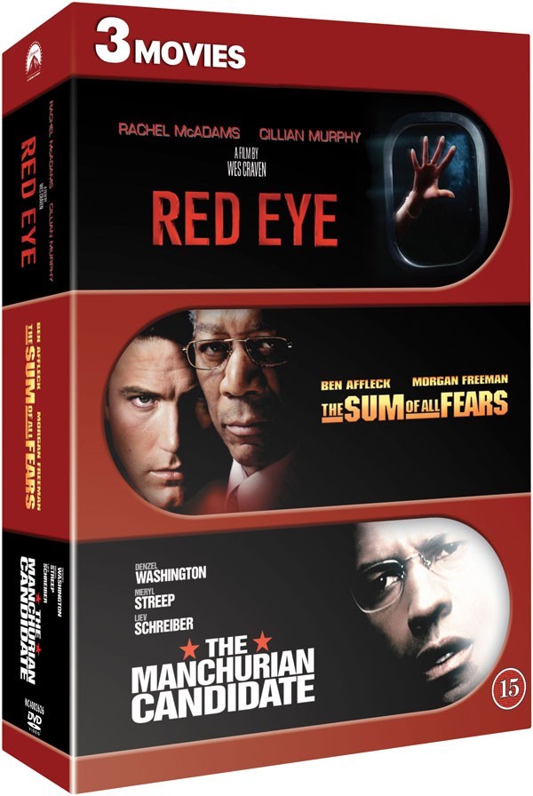 Køb Red Eye / The Sum Of All Fears / The Manchurian Candidate