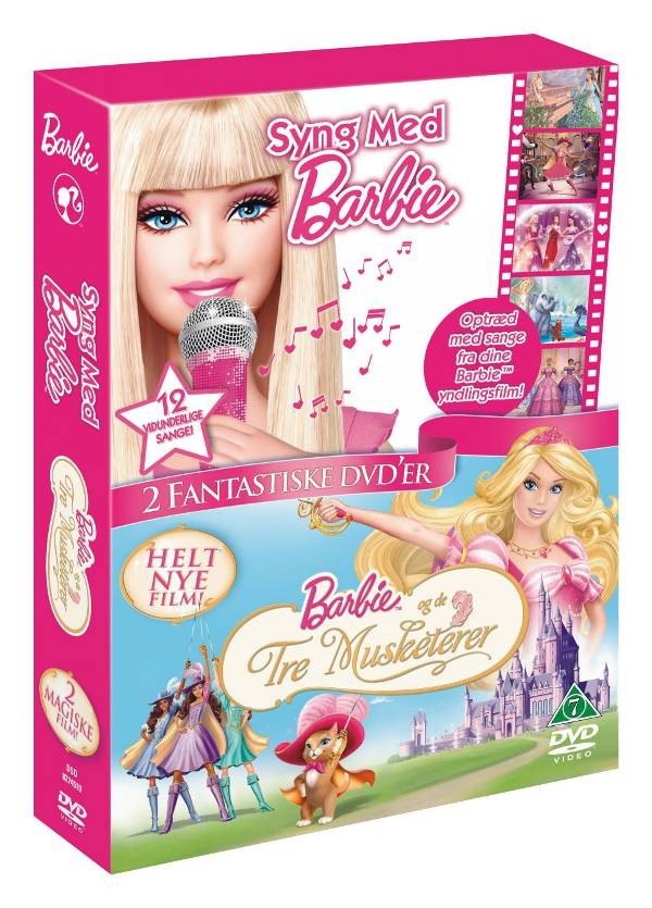 Køb Barbie SingALong/3Musketeers Box DVD S-T