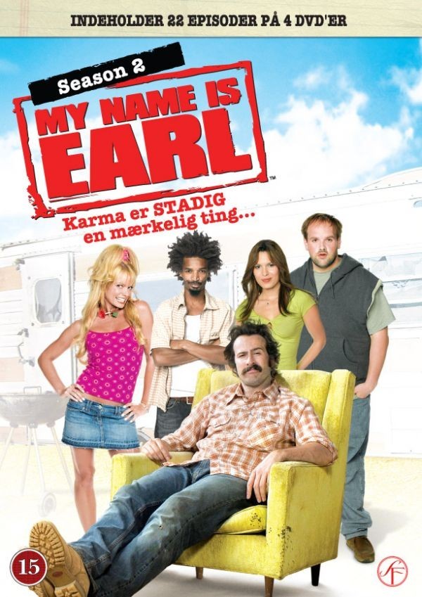 Køb My Name Is Earl: sæson 2 [4-disc]