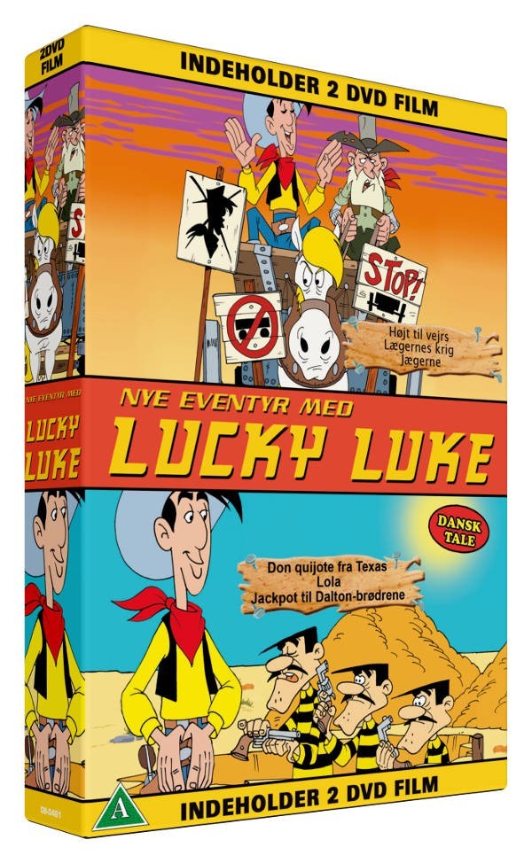 Lucky Luke, 2 disc, gul