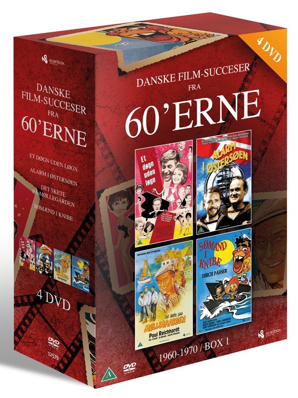 Danske film-succeser fra 60\'erne: BOX 1