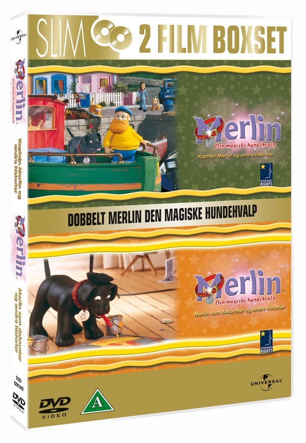 Merlin Den Magiske Hundehvalp: Kaptajn Merling og andre historier / Merlin Den Magiske Hundehvalp: Merlin som dekorator og andre historier